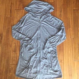 GAP Grey Maternity Zip Up Hoodie